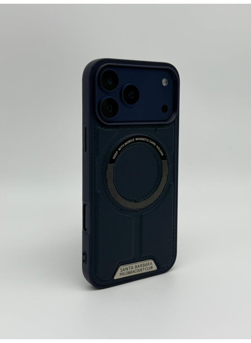 general Santa Barbara Polo & Racouet Club Edition Magsafe Leather Case for Apple iPhone 17 Pro Max | Premium Magnetic & Shockproof Protection - Image 2